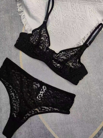 Sexy Lace Bra Suit