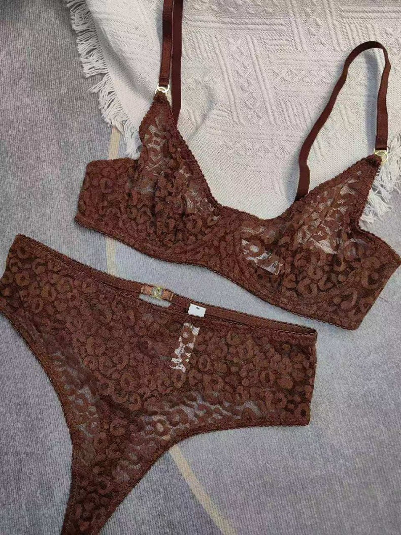 Sexy Lace Bra Suit