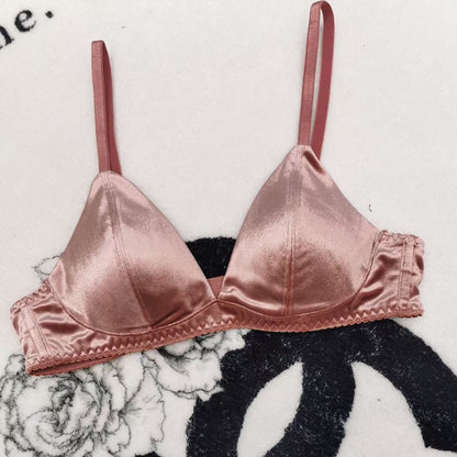 Velvet Sexy Triangle Cup Underwired Bra Thin