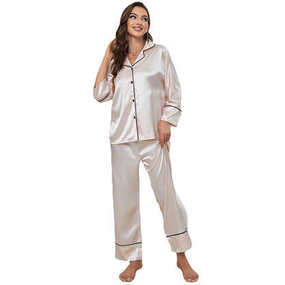 Long Sleeve Pajamas Homewear Suit