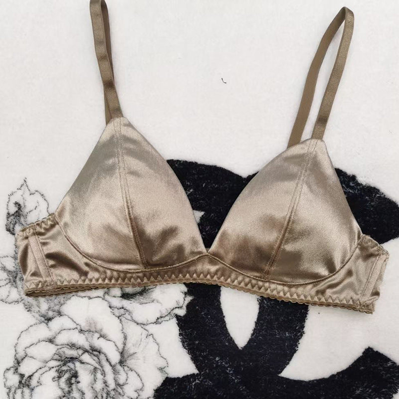 Velvet Sexy Triangle Cup Underwired Bra Thin