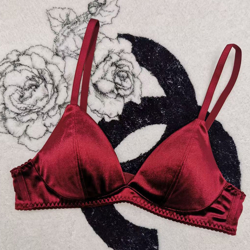 Velvet Sexy Triangle Cup Underwired Bra Thin